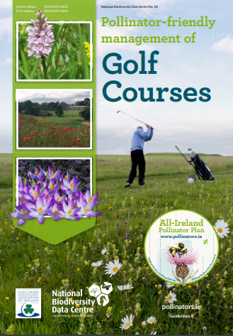 Cover image of Pollinator-friendly management of Golf Courses leaflet